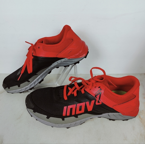 NWOT Inov-8 Men's Oroc Ultra Hiking Shoes Sneakers Red Black Grey Sz 8.5